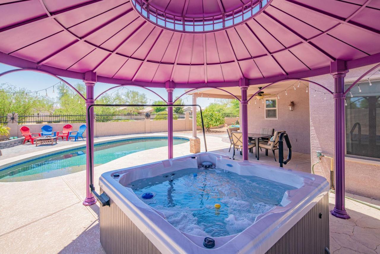 Boho Chic Arizona Villa W Pool & Mini Golf Каса-Гранде Экстерьер фото