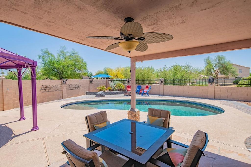 Boho Chic Arizona Villa W Pool & Mini Golf Каса-Гранде Экстерьер фото